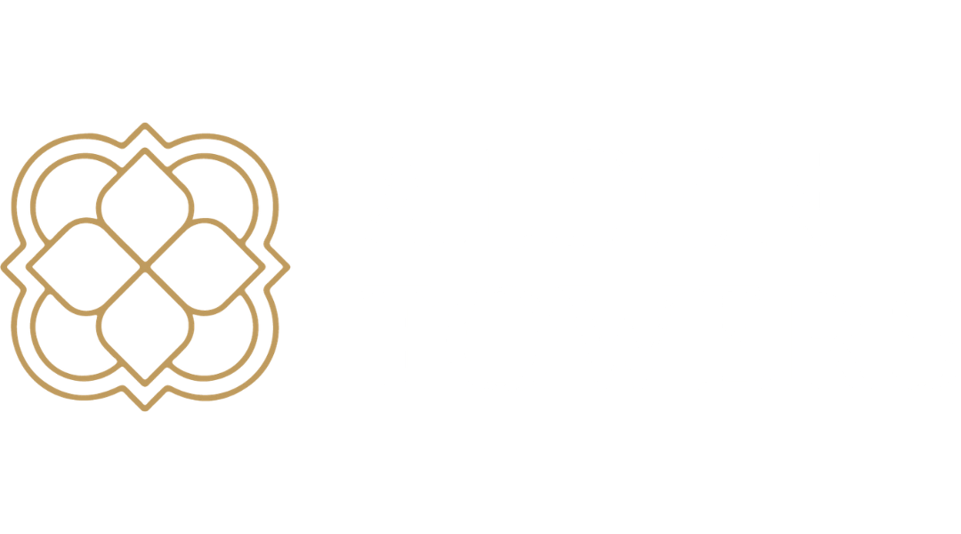 A logo with the words "ALDEN TOWERS" in white text on a black background.